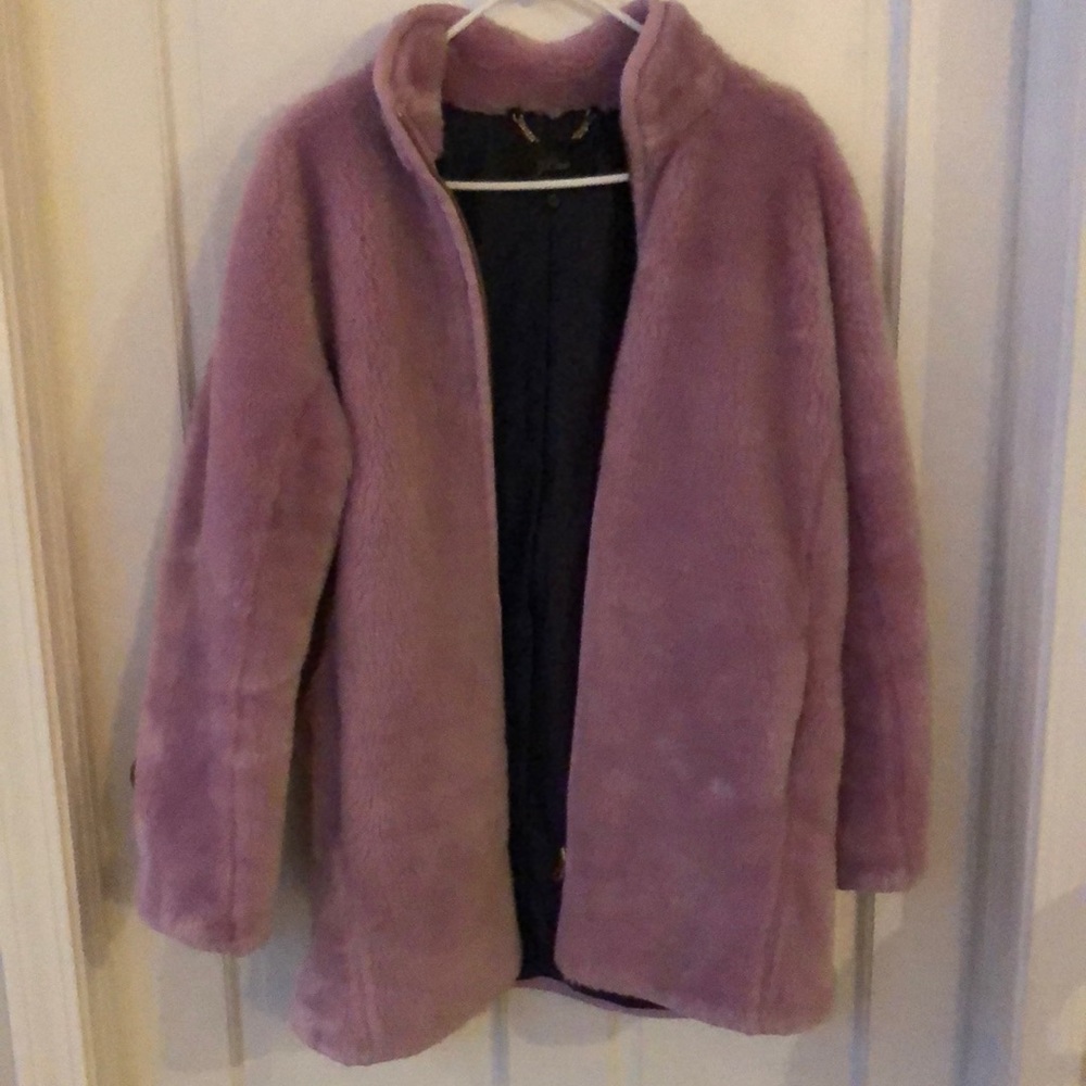 J.Crew coat pink/purple
